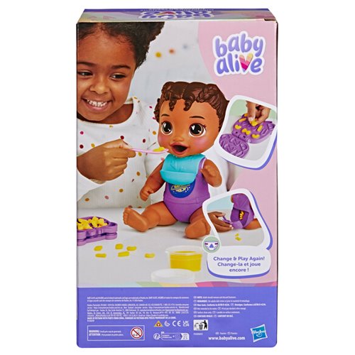 Baby Alive Dinnertime Creations Black Hair Doll
