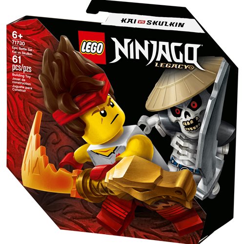 LEGO 71730 Ninjago Epic Battle Set Kai vs. Skulkin