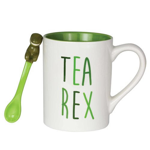 Tea-Rex Mug and Spoon Set