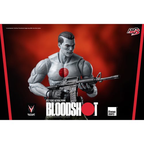 Valiant Bloodshot FigZero S 1:12 Scale Action Figure