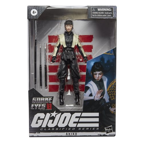 G.I. Joe Classified Series 6-Inch Snake Eyes: G.I. Joe Origins Akiko Action Figure