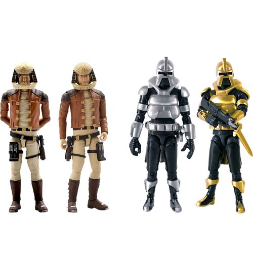 Battlestar Galactica 1978 Wave 1 3 3/4-Inch Action Figure Set of 4