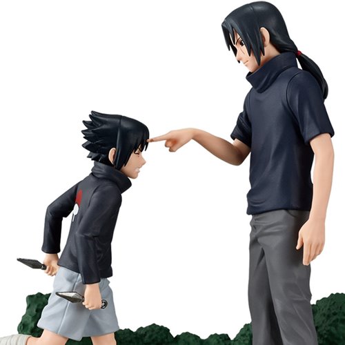 Naruto: Shippuden Sasuke Uchiha & Itachi Uchiha Memorable Saga Statue