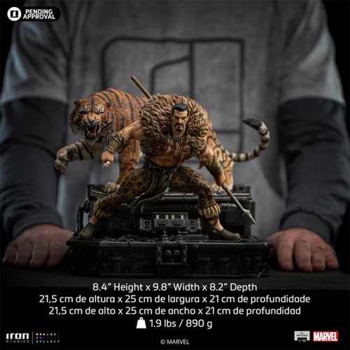 Kraven Spider-Man vs Villains Battle Diorama Series 1:10 Art Scale Limited Edition Statue
