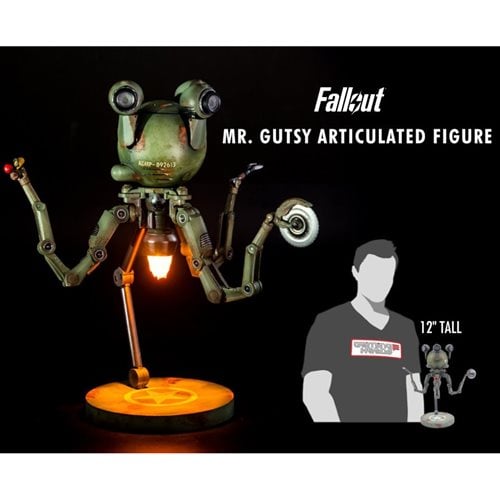 Fallout Mr. Gutsy Deluxe Articulated Action Figure with Sound