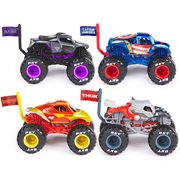 Monster Jam Marvel Monster Truck Single Pack Mix 4 1:64 Scale Vehicle Case of 4