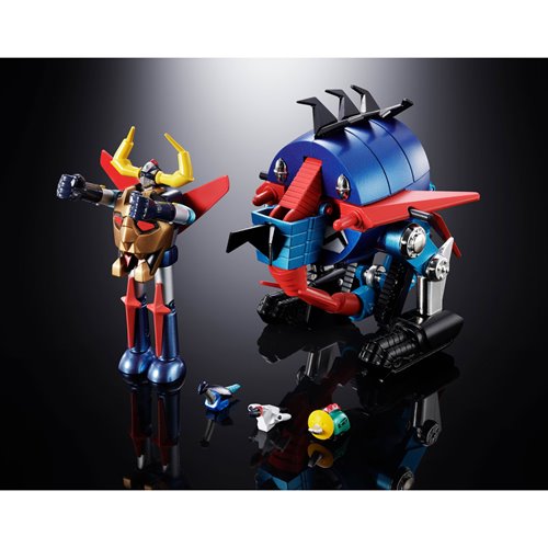 Dino Mech Gaiking Daikumaryu and Gaiking Chogokin Action Figure