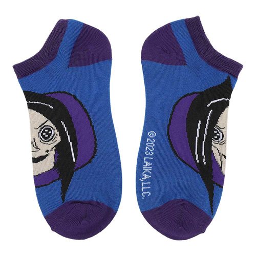 Coraline Characters Ankle Sock 5-Pack