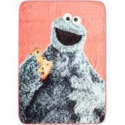 Sesame Street Cookie Monster Fleece Throw Blanket