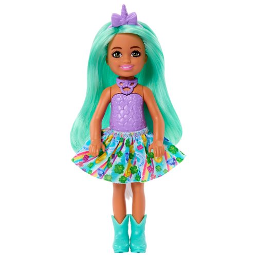 Barbie Unicorn Chelsea Doll with Green Hair