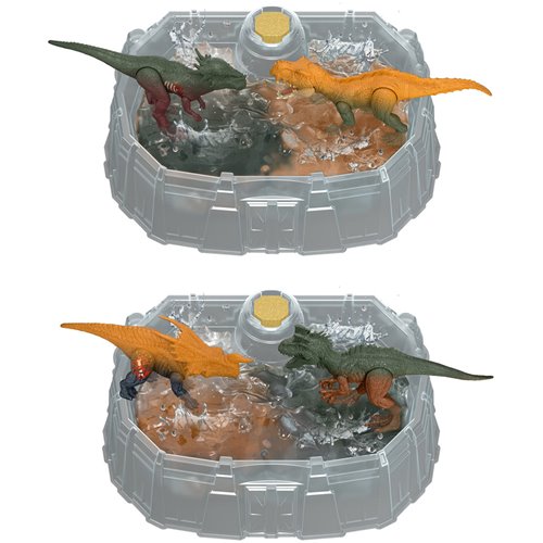 Jurassic World Surprise Reveal Battle Deluxe Dinosaur Mix A Case of 2