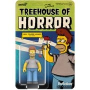 The Simpsons Treehouse of Horror Killer Toupee Homer Simpson 3 3/4-Inch ReAction Figure