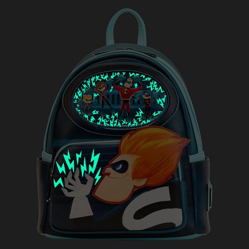 The Incredibles Syndrome Pixar Moments Glow-in-the-Dark Mini-Backpack