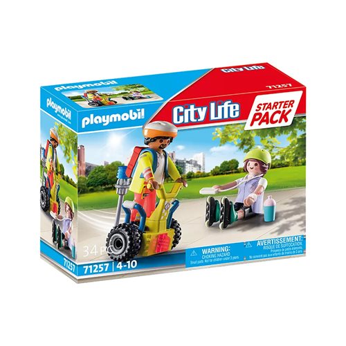 Playmobil 71257 Starter Pack Rescue with Balance Racer