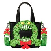 The Nightmare Before Christmas Man-Eating Wreath Glow-in-the-Dark Mini-Tote Crossbody Bag