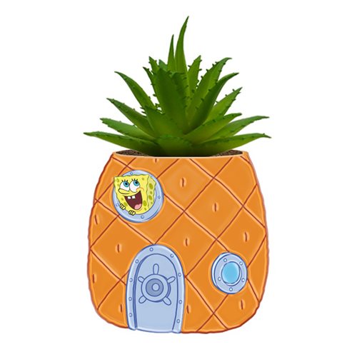 SpongeBob SquarePants Pineapple Mini Ceramic Planter