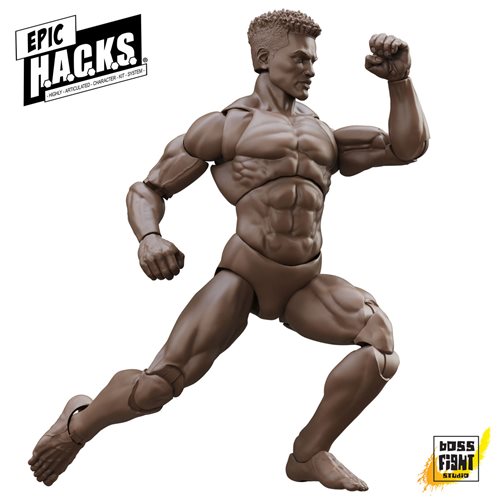 Epic H.A.C.K.S Blanks Coffee Male 1:12 Scale Action Figure
