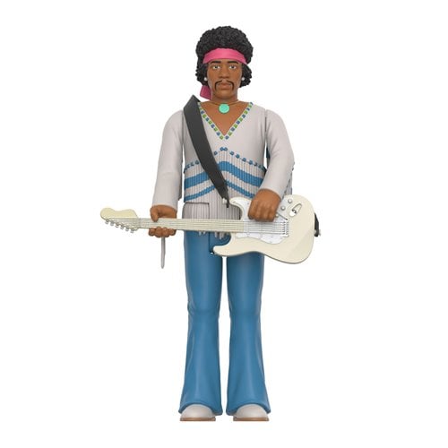 Jimi Hendrix Festival 3 3/4-Inch ReAction Figure