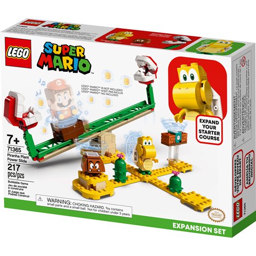 LEGO 71365 Super Mario Piranha Plant Power Slide Expansion Set