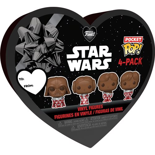 Star Wars Valentines Pocket Pop! Mini-Figure 4-Pack