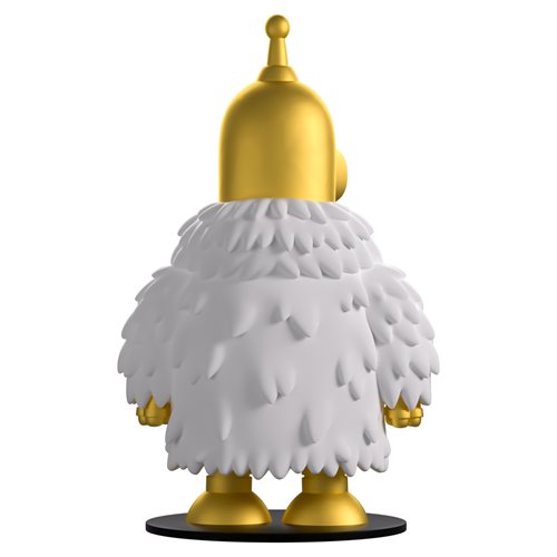 Futurama Collection Bender the Offender Gold Chrome Version Vinyl Figure - Entertainment Earth Exclu
