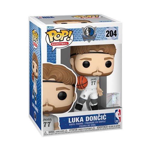 NBA Dallas Mavericks Luka Doncic (City Edition 2024) Funko Pop! Vinyl Figure #204
