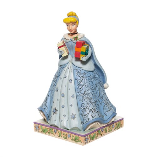 Disney Traditions Cinderella Christmas Gifts of Celebration Statue by Jim Shore