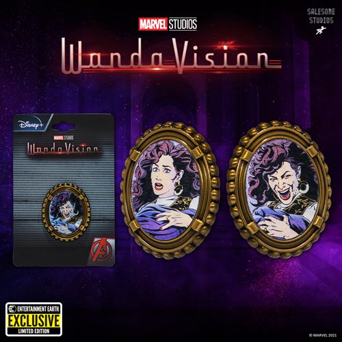 WandaVision Agatha Harkness Lenticular Pin - Entertainment Earth Exclusive