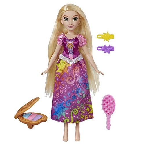 Disney Princess Rainbow Styles Rapunzel Hair Play Doll