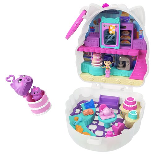 Polly Pocket Kitty Cake Compact Playset
