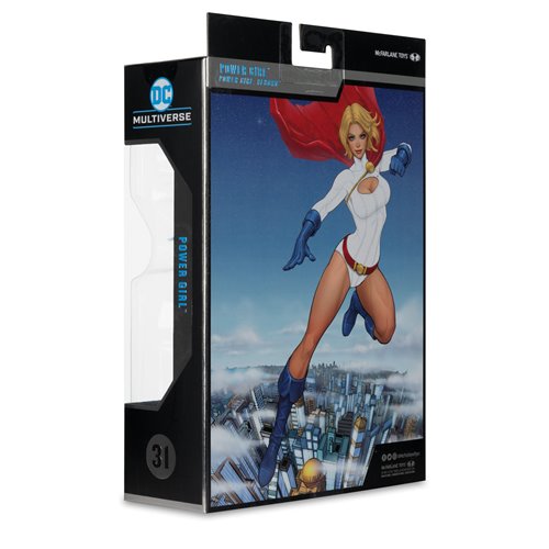 DC McFarlane Collector Edition Wave 9 Power Girl (Power Girl: Reborn) #31 7-Inch Scale Action Figure