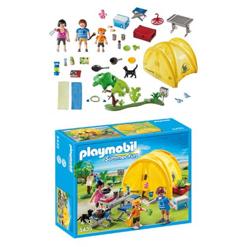 Flawless Permission Inspire Playmobil 5435 Family Camping Trip Playset