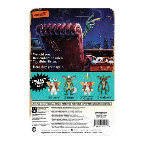 Gremlins 2 Mohawk 3 3/4-Inch ReAction Figure