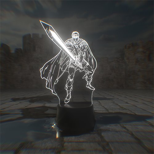 Berserk Guts Otaku Lamp