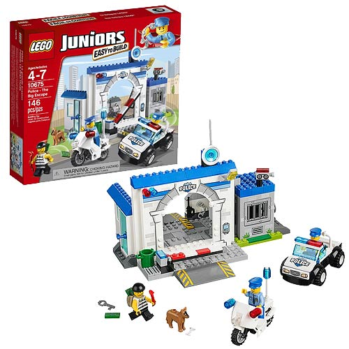 LEGO 4 Juniors Police The Big Escape for sale online 10675 