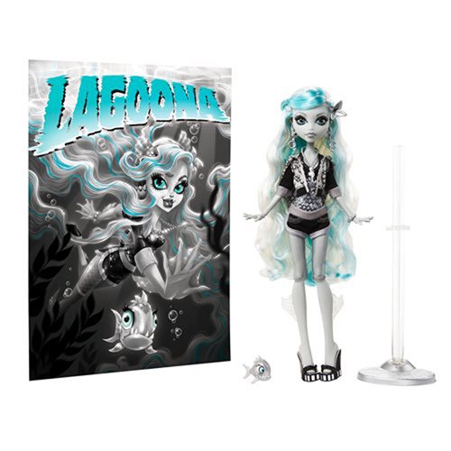 Monster High Reel Drama Lagoona Blue Doll, Not Mint
