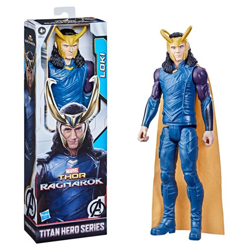 Marvel Titan Hero Series Loki 12-Inch Action Figure, Not Mint