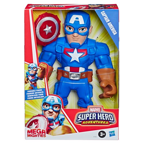 Marvel Mega Mighties Captain America 10-Inch Action Figure