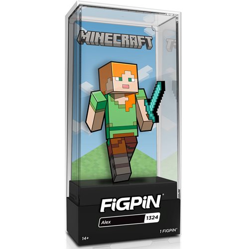 Minecraft Alex Version 2 FiGPiN Classic 3-Inch Enamel Pin
