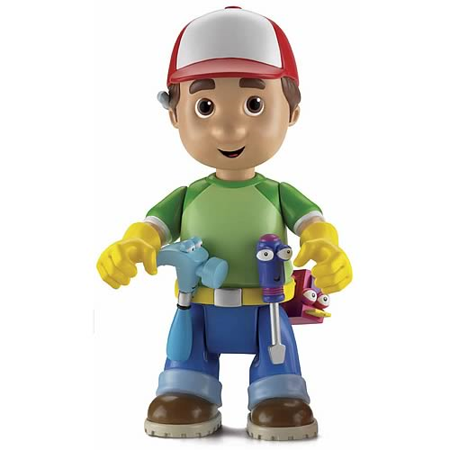 Disney Handy Manny Repair Tools Set Action Figure Toys Gifts for Boys  Children Handy Manny Let's Go fix it toolbelt