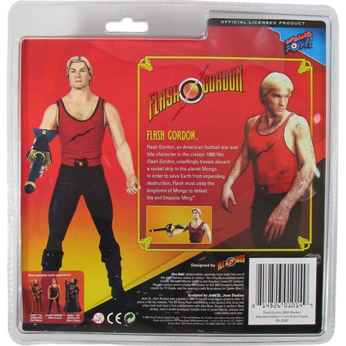 Flash Gordon (Bolt/Blaster) 7-Inch Action Figure FOB