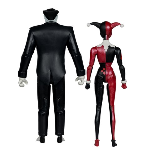 DC Direct Batman Animated Harley Quinn and The Joker Mad Love 6-Inch Action Figure 2-Pack & Comic -