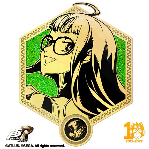 Persona 5 Royal Futaba Sakura Oracle Gold Series Enamel Pin