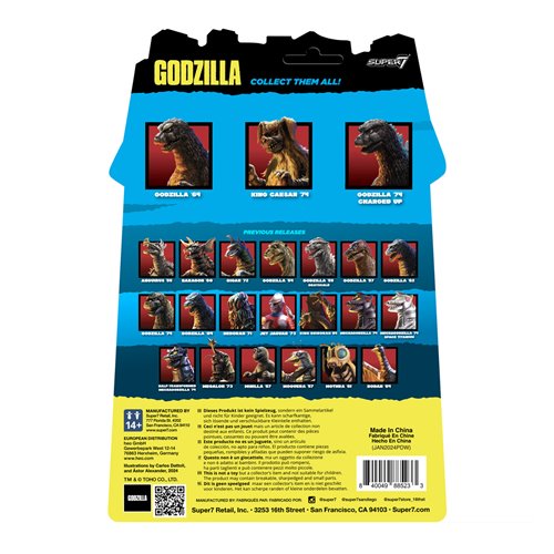 Godzilla 1974 King Caesar 3 3/4-Inch ReAction Figure