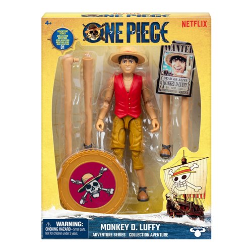 One Piece Live Action Adventure Series Action Figure Case of 4
