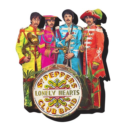 Beatles Sgt. Pepper Funky Chunky - Earth Entertainment Magnet