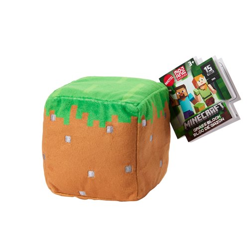 Minecraft Basic Block Plush Asst 2025 Mix A Case of 12