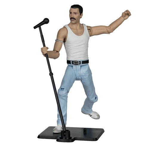 Music Maniacs Rock Wave 3 Queen Freddie Mercury 6-Inch Scale Action Figure
