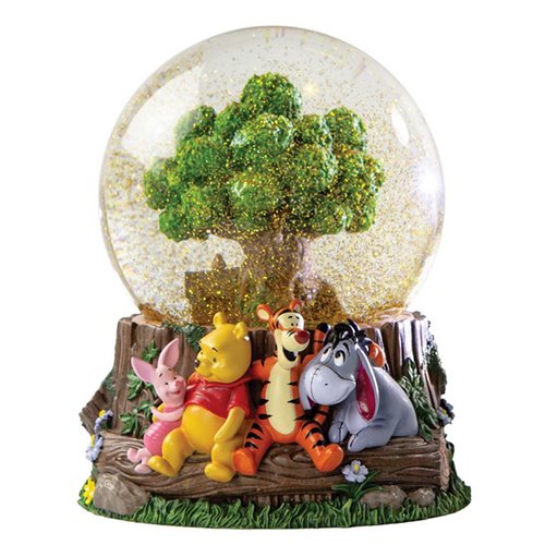 Disney Showcase Winnie the Pooh 100th Anniversary Waterball Statue