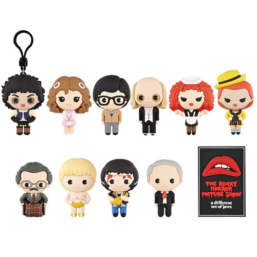 Rocky Horror Picture Show 3D Foam Bag Clip Display Case of 24